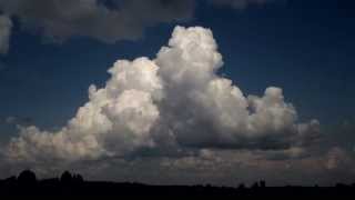 Forming cumulonimbus timelapse [upl. by Nylirad]