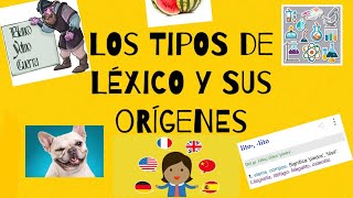 👩‍🏫Léxico patrimonial cultismos latinismos y locuciones✌️👉Préstamos terminología y neologismos [upl. by Mcnalley375]