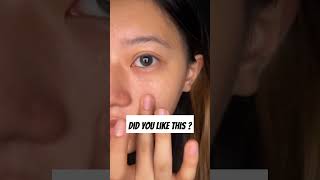 Hiding Face Discoloration Quick Tips for blemished skin  Skincare Beautytips Shorts [upl. by Elleuqar231]