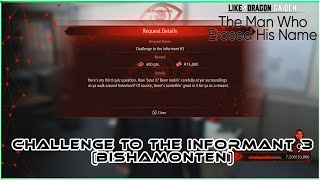 Challenge to the Informant 3 Bishamonten Like A Dragon Gaiden [upl. by Airdnaed]