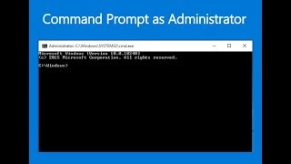 Cara Membuka Command Prompt Sebagai Administrator di Windows 10 [upl. by Vinni441]