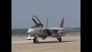 2005 NAS Oceana Airshow  F14 Tomcat Demo LAST TIME [upl. by Cyna]