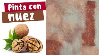 Pigmento de Nuez Negra  Curso básico de pigmentos naturales GRATUITO  Cap02 [upl. by Esilehs]