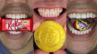 The Most Satisfying Chocolate and Candy ASMR 🙄 long satisfying compilation [upl. by Brendan]