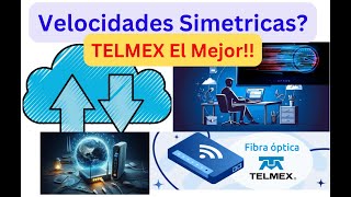 Velocidades Simetricas Telmex la Mejor Opcion [upl. by Ominoreg]