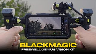 How to Create Cinematic Video Using a Smartphone Blackmagic App and Freewell Genius Vision Kit [upl. by Jillene418]