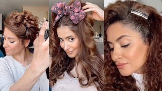 NEW STUNNING HAIRSTYLES TUTORIAL BY SARAH ANGIUS [upl. by Anicnarf796]