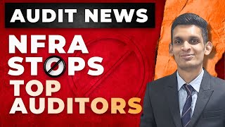 BREAKING NEWS  NFRA stops Top Auditors to provide few Services  CA Anmol Jaju [upl. by Eruot]