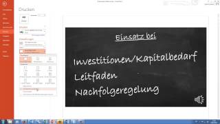 Powerpoint perfekt drucken [upl. by Olney562]