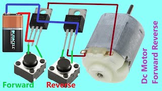 Ä°LERÄ° VE GERÄ° BASÄ°T MOSFETLÄ° Ã‡Ä°FT YÃ–NLÃœ MOTOR KONTROLÃœ  MOSFET H KÃ–PRÃœSÃœ NASIL YAPILIR [upl. by Smaoht]