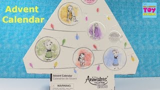 Disney Animators Littles Advent Calendar Exclusive Blind Bag Toy Unboxing  PSToyReviews [upl. by Ailiec]