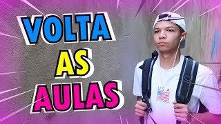 VOLTA ÀS AULAS E PULEI O MURO DA ESCOLA [upl. by Kentiggerma]