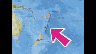 69 Earthquake Kermadec Islands New Zealand 332023 [upl. by Margit]