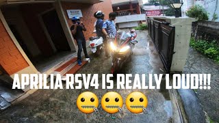 Aprilia RSV4 APRC Factory  First Ride Impression  Austin Racing Exhaust  Malayalam Vlog [upl. by Rehpotsirahc]