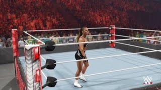 Ronda Rousey vs Becky Lynch [upl. by Stralka]