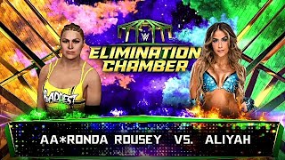 Aliyah Vs Ronda Rousey  WWE  WWE2K23  PS5  The Gaming Gladiators [upl. by Eadwina]