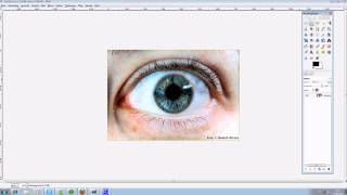 Augen färben Gimp Tutorial [upl. by Yttisahc23]