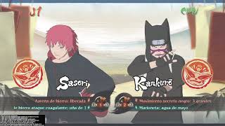 Sasori vs kankuro en superdificil naruto [upl. by Ardnassela]