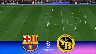 Barcelona vs Young Boys  UEFA Champions League 2425  Full Match All Goals  FC 25 Gameplay [upl. by Fe]