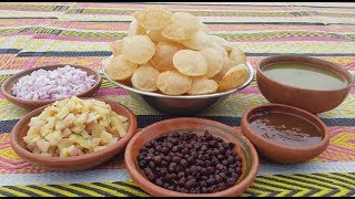 Golgappa Recipe  Pani Puri Recipe  How To Make Pani Puri At Home  Village Food Secrets [upl. by Denys]