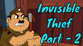 Invisible Thief Part  2  Chimpoo Simpoo  Detective Funny Action Comedy Cartoon  Zee Kids [upl. by Wrightson]