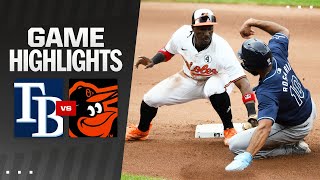 Rays vs Orioles Game Highlights 6224  MLB Highlights [upl. by Ahearn466]