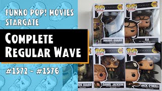 Stargate Funko Pop  Complete Regular Wave Funko Pop  Just One Pop Showcase [upl. by Lietman]