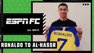 🚨 Cristiano Ronaldo JOINS AlNassr 🚨 FULL REACTION  ESPN FC [upl. by Yelha]