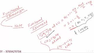 LECTURE 2  ISOMERISM  FUNCTIONAL ISOMERISM METAMERISM  ORGANIC CHEMISTRY  BY BIRENDRA SIR [upl. by Verne]