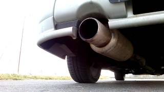 Subaru Forester SF5 stb sti Genome exhaust sound [upl. by Hubing]