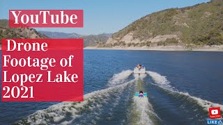 Lopez Lake Camping Sites 4K Drone [upl. by Yand859]