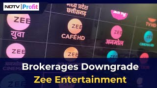 Zee Loses Rs 6600 Cr Market Cap As Shares Nosedive  Zee Shares Latest News [upl. by Noled775]