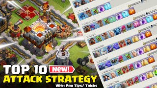 Top 10 Best TH11 Attack Strategy 2023  Town hall 11 Best Army in Clash of Clans [upl. by Yttik]