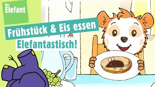 Bobo frühstückt mit seinen Eltern amp Bobo geht Eis essen  Der Elefant  WDR [upl. by Sky]