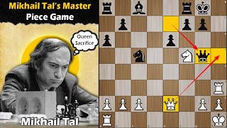 Mikhail Tals Masterpiece Game  Tal vs NN 1975 [upl. by Gorlicki]