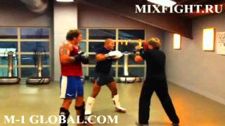 Fedor and Alexander Emelianenko trains muaytay [upl. by Heti]