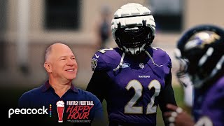 Biggest NFL Training Camp News  Berrys most drafted players for 2024  Happy Hour FULL SHOW [upl. by Annoif]