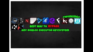 HOW TO BYPASS ANY ROBLOX EXECUTOR KEY WORKING [upl. by Arak]