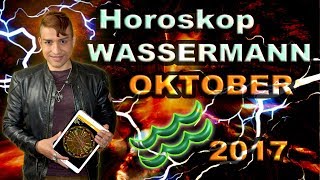 Wassermann Aszendent Horoskop Oktober 2017 [upl. by Leach]