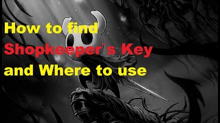 Hollow Knight How to find Shopkeepers Key and Where to use [upl. by Ggerc114]