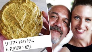 Ricetta 08  Pesto di peperoni e noci [upl. by Zak]