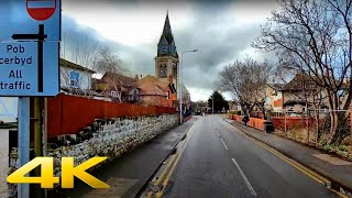 4K Drive  Rhyl  Denbighshire  North Wales United Kingdom  2024  100 [upl. by Sunday]