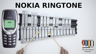 NOKIA ringtone on the Glockenspiel BELLs 💗 75 to 225 BPM [upl. by Tillinger]