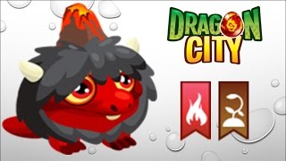 Dragon City  Getting Volcano Dragon 100 No Hack [upl. by Haibot536]