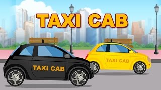 Taxi Cab  Animated Nursery Rhymes amp Songs With Lyrics For Kids [upl. by Thomasina296]