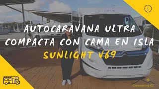 La Autocaravana perfecta para 2 personas 😱 Hibrido entre Camper y Autocaravana 🤩 Sunlight V69 [upl. by Nahij681]