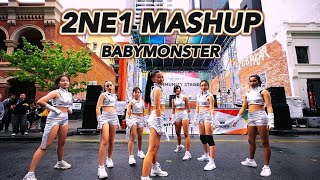 KPOP in Telethon Community Stage BABYMONSTER  2NE1 MASHUP Dance Cover by ACPC Dance Youth [upl. by Burtis]