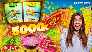 Crazytime Live Streaming Gameplay  Deposit 30000BDT  2000X Crazytime Todays Bigwin [upl. by Timothy]