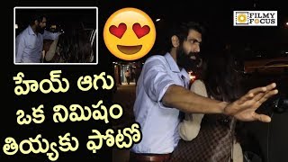 Rana Daggubati Spotted with Bollywood Actress  Filmyfocuscom [upl. by Anar]