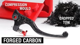 Make Forged Carbon Fibre Parts Using Compression Moulding [upl. by Platus]